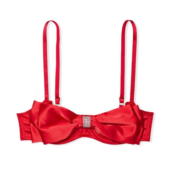 Victoria's Secret Dream Angels Unlined Bow Balconette Bra - Picture 3 of 5